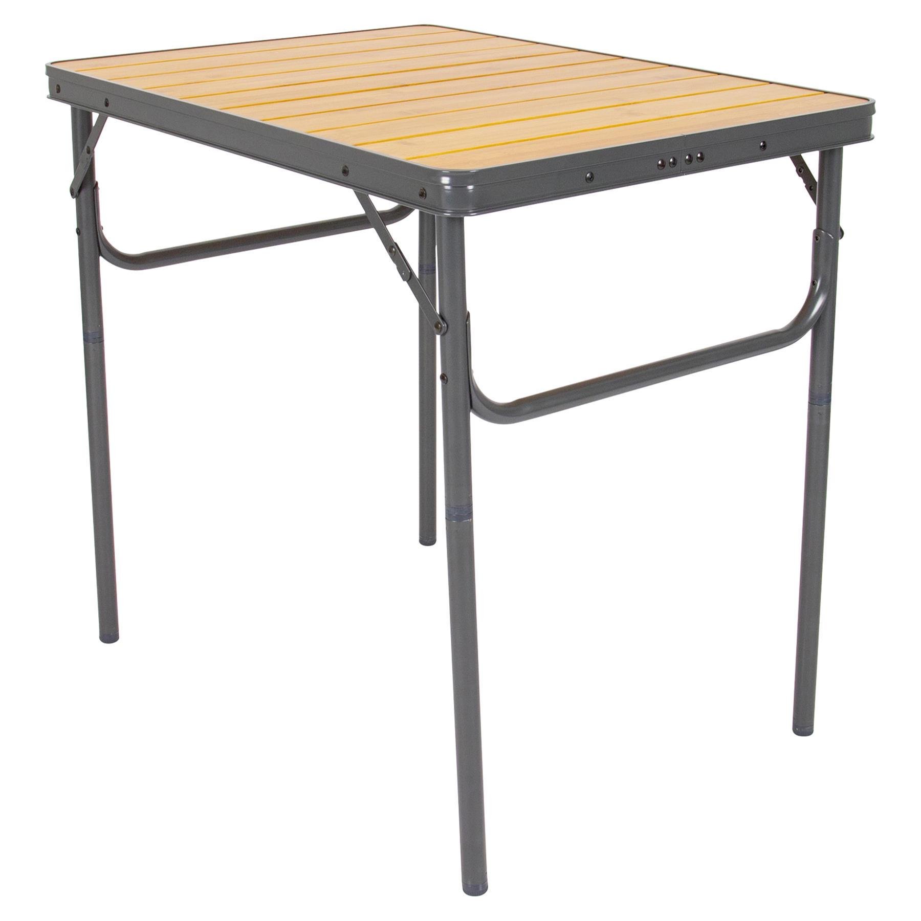 Туристичний стіл Bo-Camp Margate 75x55 см Bamboo Brown (1404666) - фото 6 Туристичний стіл Bo-Camp Margate 75x55 см Bamboo Brown (1404666) - фото 6