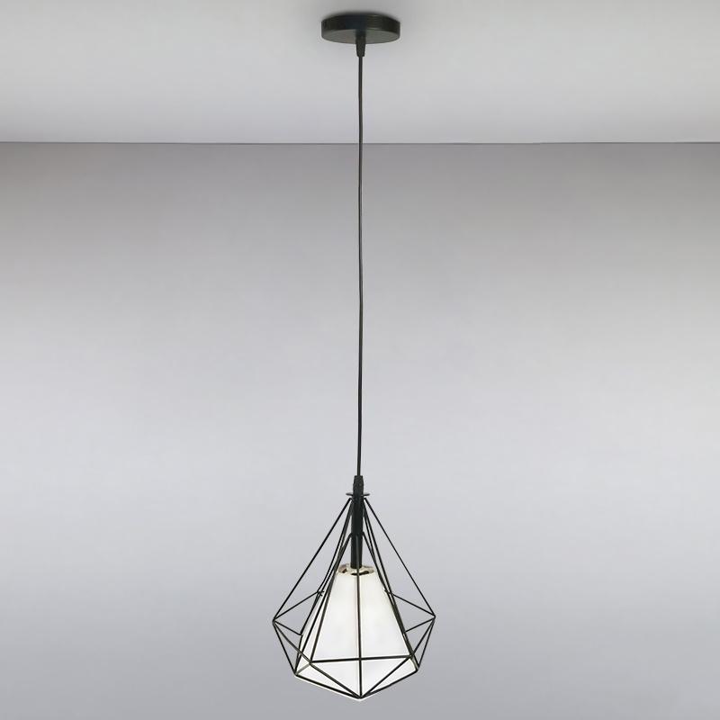 Люстра підвісна Light House  NM-15297/1 BK+WH Чорний