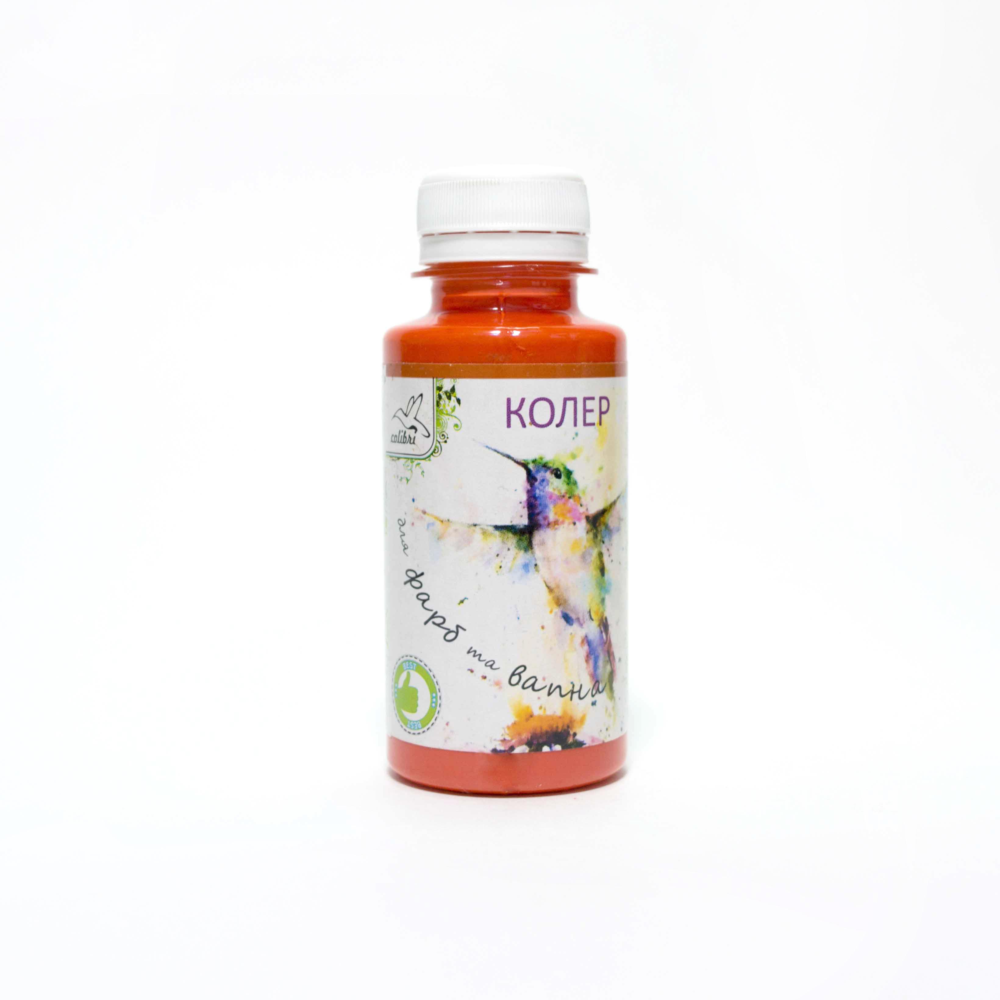 Пігмент концентрат Colibri 100 мл №25 Персиковий - фото 1 Пігмент концентрат Colibri 100 мл №25 Персиковий - фото 1