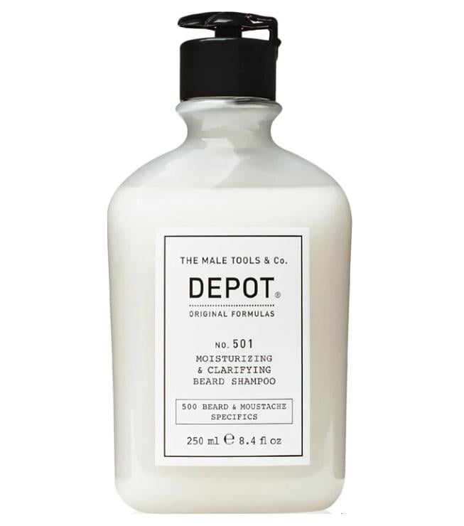 Шампунь для бороди DEPOT 501 Moisturizing & Clarifying Beard Shampoo 250 мл