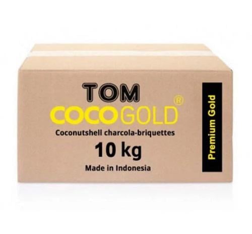 Уголь кокосовый Tom Coco Gold 10 кг 96 шт. (1886215574)