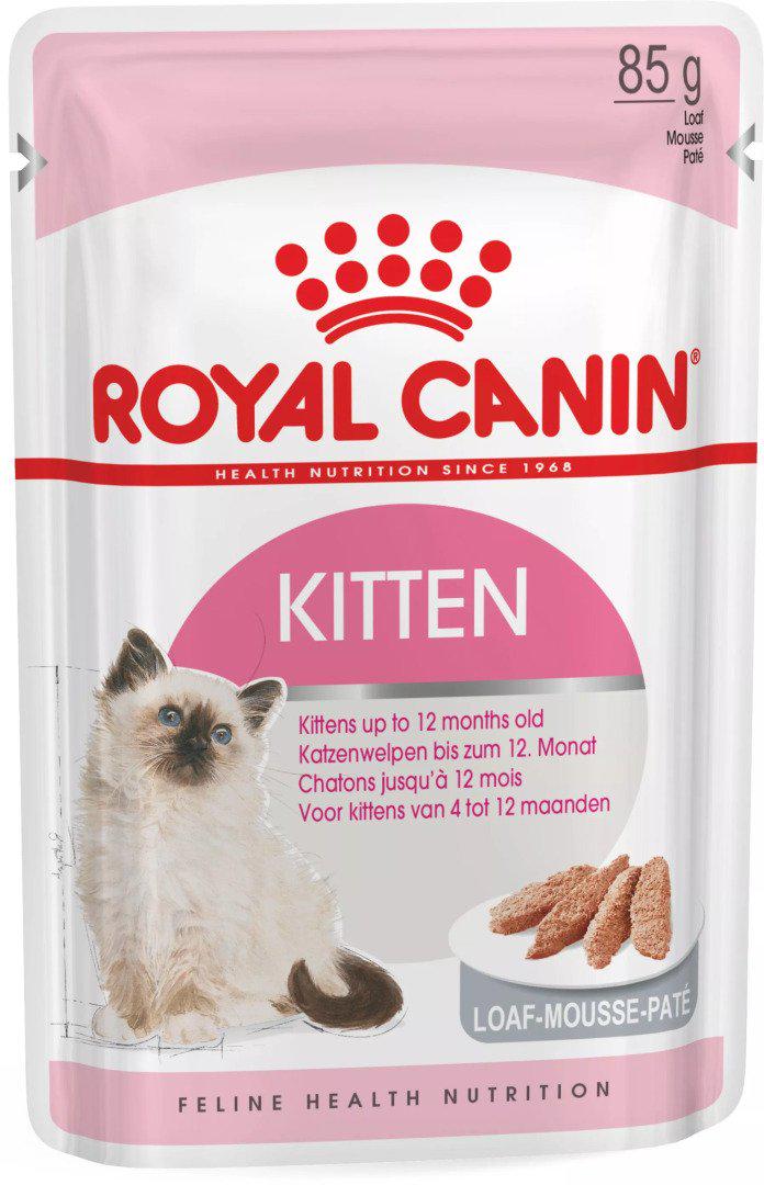 Корм вологий для кошенят Royal Canin Kitten Loaf 85 г (9003579003848)