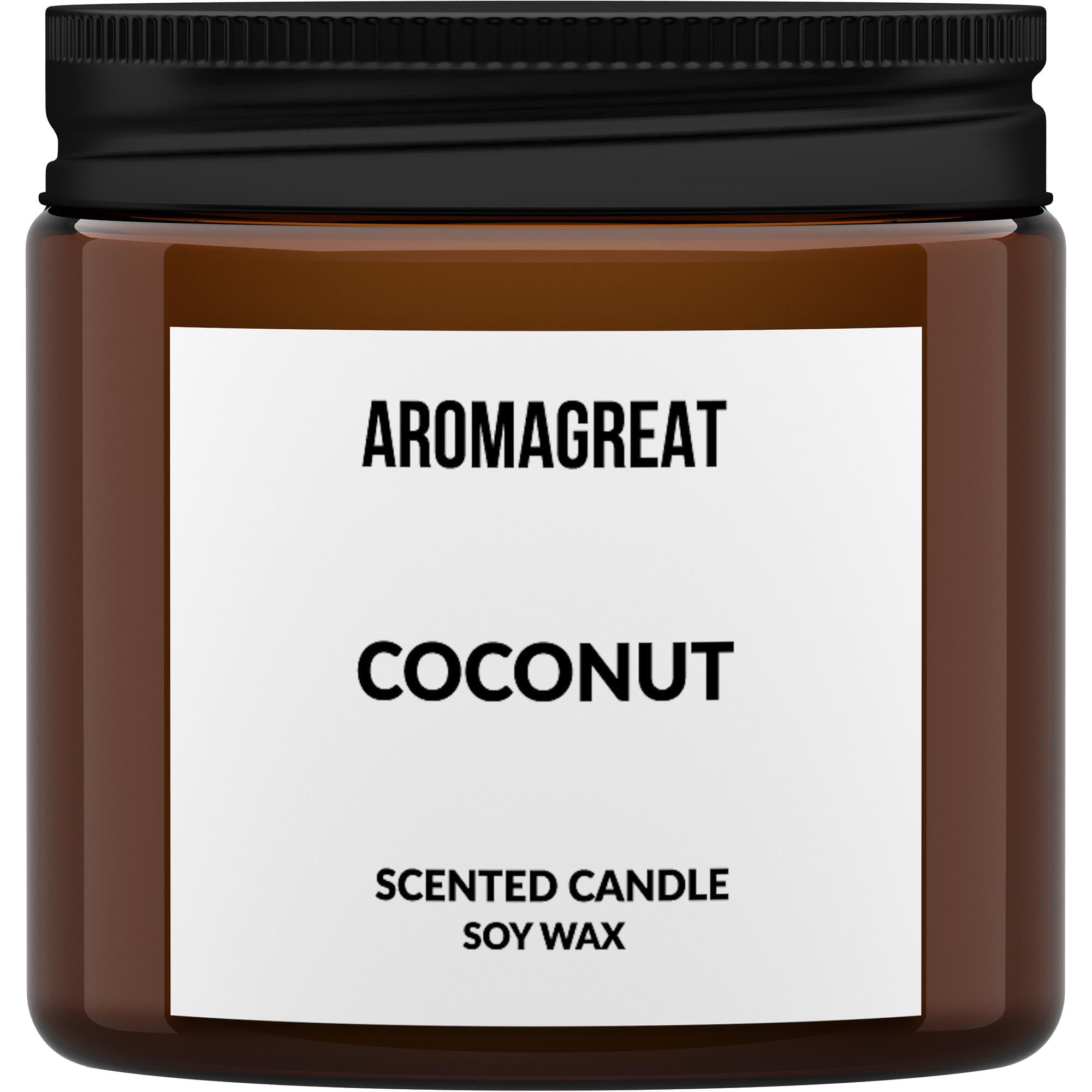 Ароматическая свеча из соевого воска Coconut 100 г