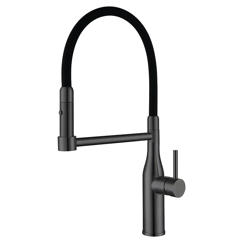 Смеситель для кухни KOER KI-70005-07 Графит/Черный (KR3389)