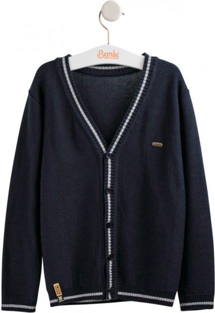 Кофта школьная для мальчика Бемби 122 см (КФ 167)