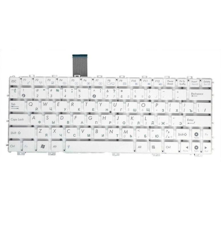 Клавиатура для ноутбука Asus EEE PC 1011/1015/1016/1018/1025/X101 White