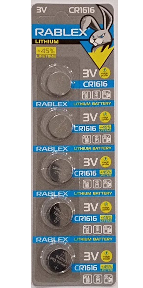 Батарейка Rablex 1616