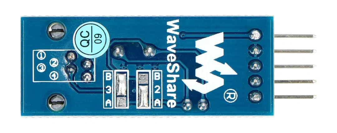 Конвертер UART-RS485 33 В SP3485 с разъемами ARK/RJ11 скорость до 10 Мб/с 42x165 мм - фото 2