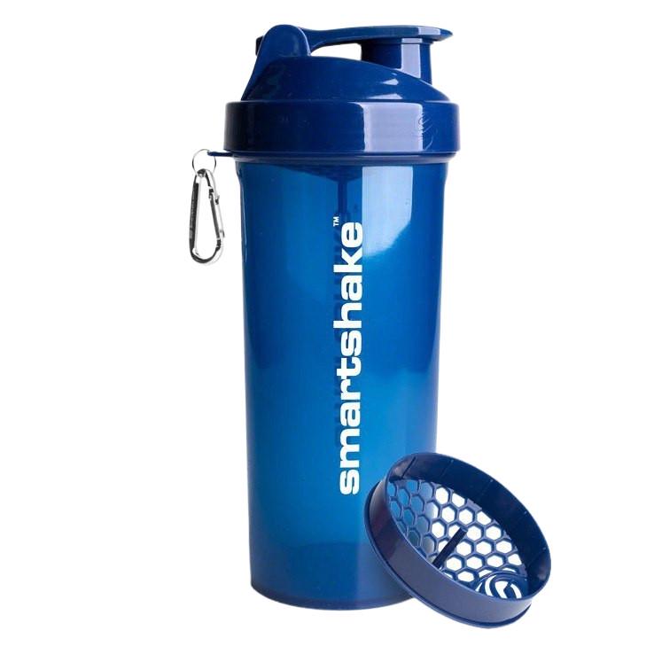 Шейкер спортивний Smartshake Lite 1000 ml Glossy/Navy Blue