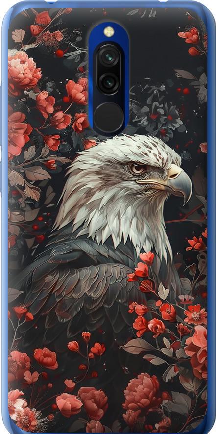Чехол на Xiaomi Redmi 8 Цветочный страж (6102t-1806-42517)