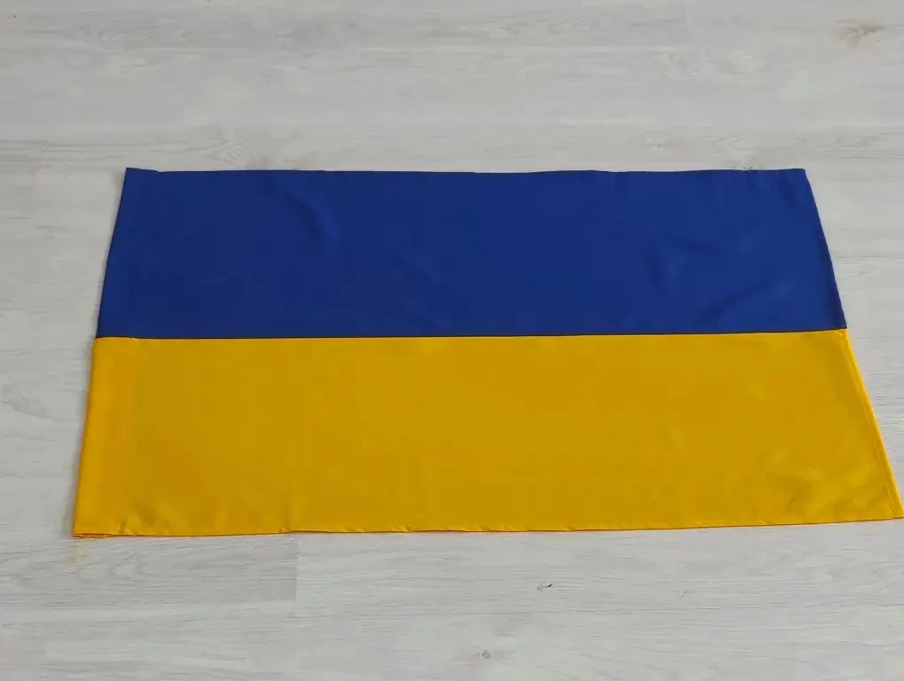 Прапор України M&M Габардин 90х135 см Жовто-блакитний (214110)