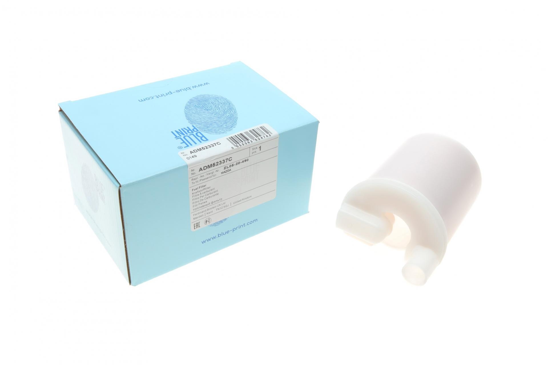 Фильтр топливный BLUE PRINT для Mazda 323/Premacy 1,3-2,0 98-05 (ADM52337C)