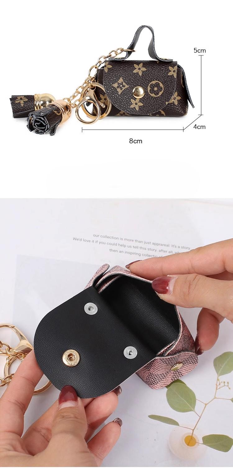 Брелок-ключниця Міні сумочка у стилі Louis Vuitton - фото 4 Брелок-ключниця Міні сумочка у стилі Louis Vuitton - фото 4