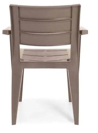 Стілець садовий Keter Julie Dining Chair Капучино (247106) - фото 10