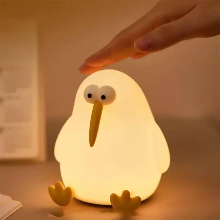 Нічник дитячий силіконовий Ківі м'який сенсорний з акумулятором (S03) - фото 7 Нічник дитячий силіконовий Ківі м'який сенсорний з акумулятором (S03) - фото 7