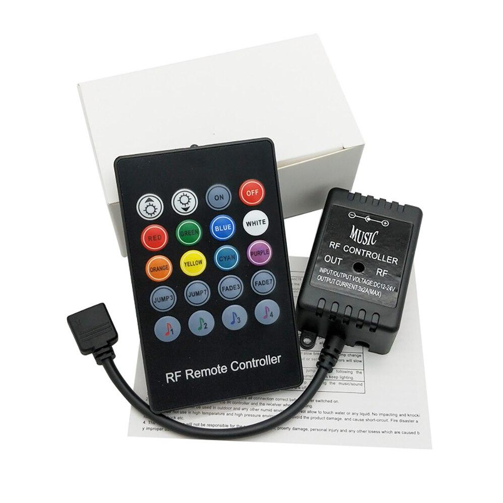 Контроллер RGB для светодиодной ленты с музыкальным режимом 6 A 72 Вт (28407)