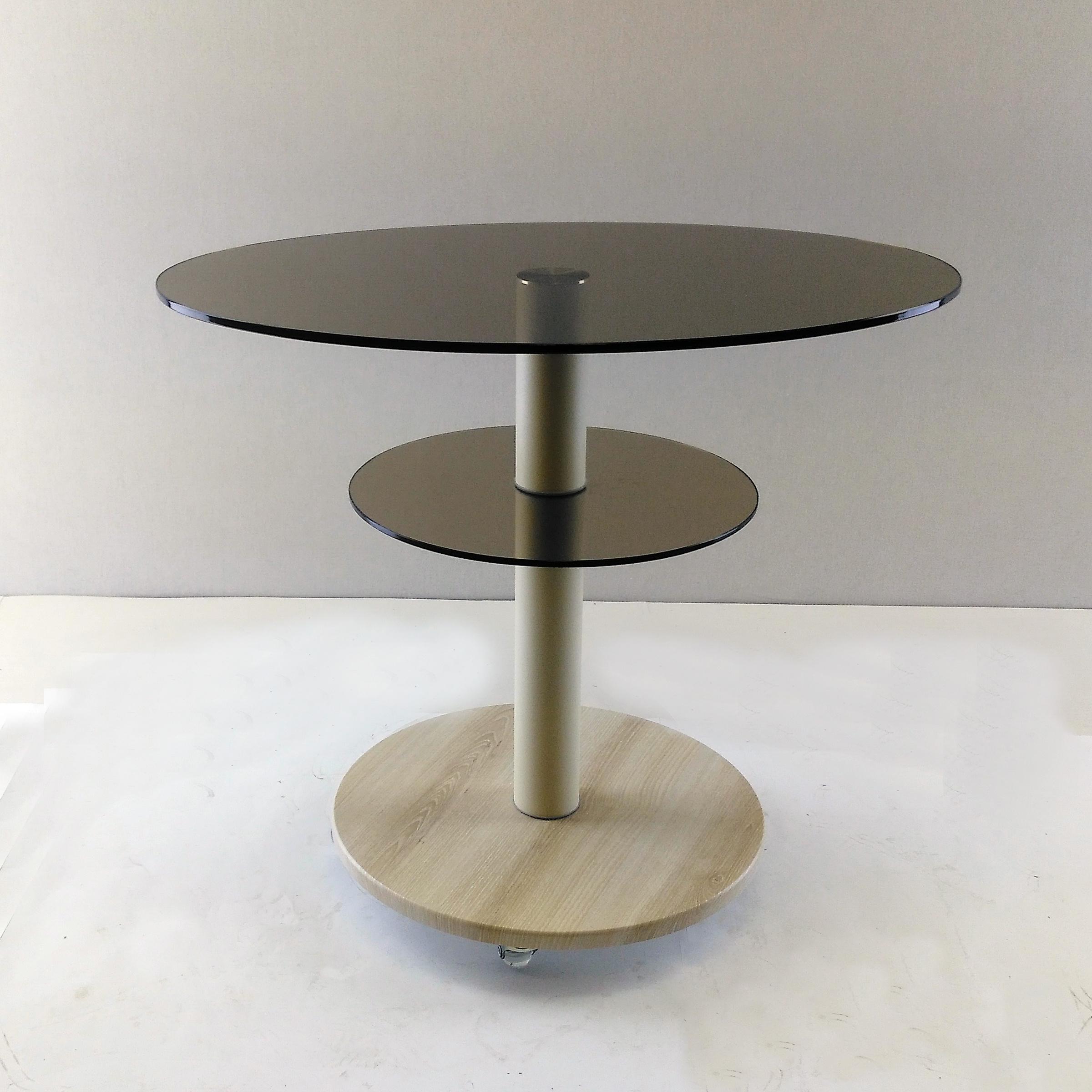 Стол журнальный стеклянный Commus Bravo Light 425 O bronza-pepel-bg60 Бежевый (422860184) - фото 9 Стол журнальный стеклянный Commus Bravo Light 425 O bronza-pepel-bg60 Бежевый (422860184) - фото 9