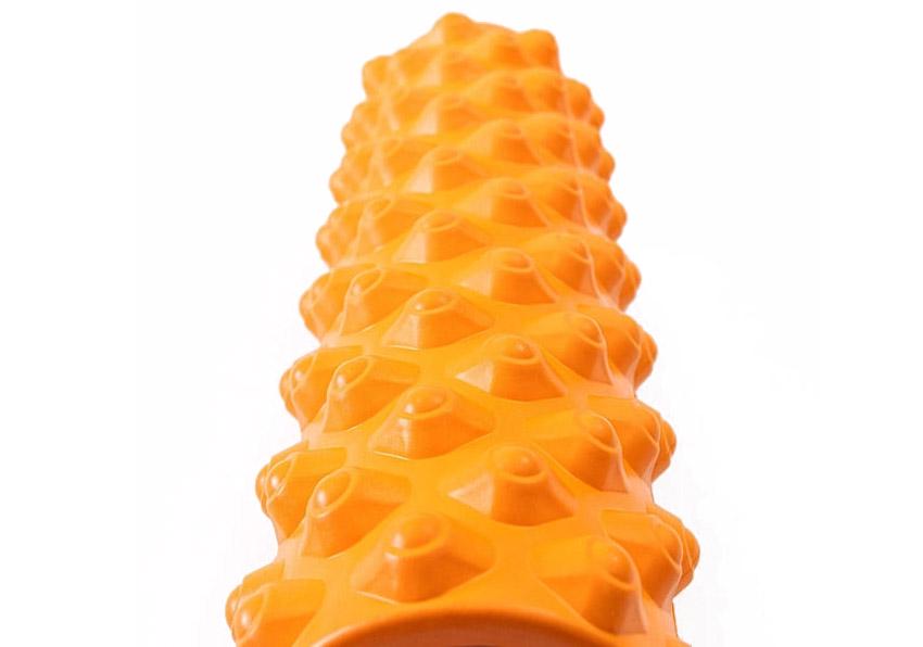 Ролик массажный EasyFit Grid Roller Extreme 45 см Оранжевый (EF-2051-OR) - фото 3 Ролик массажный EasyFit Grid Roller Extreme 45 см Оранжевый (EF-2051-OR) - фото 3