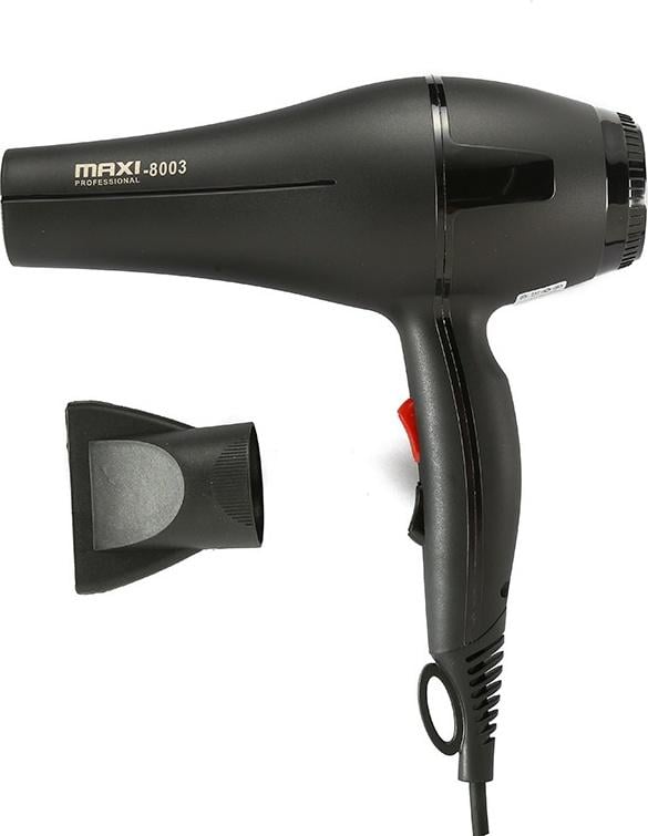 Фен для сушки и укладки волос Maxi HD-8003 Black (16511)