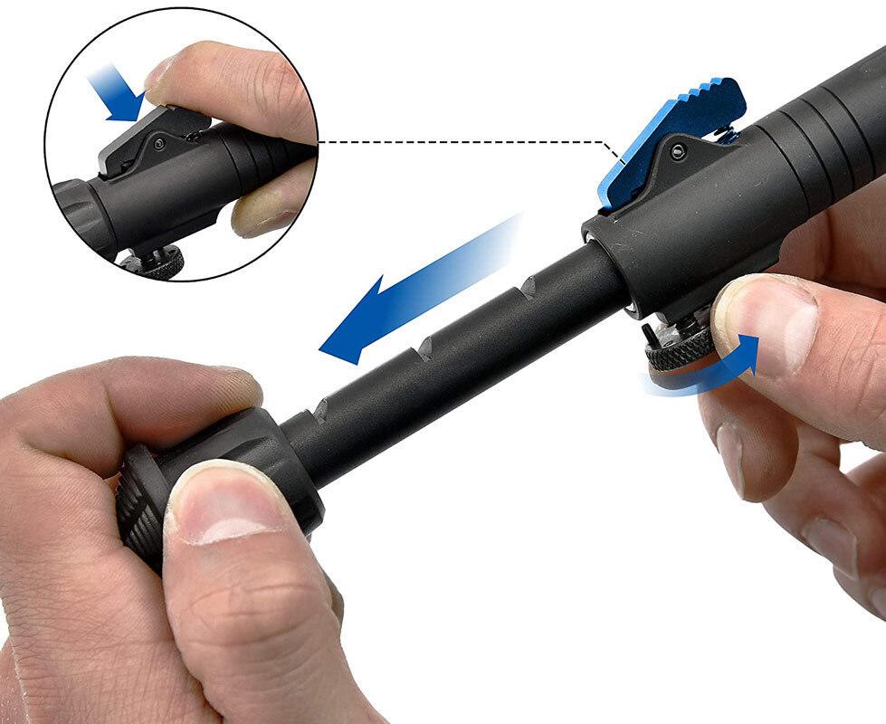 Сошки Leapers UTG Over Bore Picatinny 18-28 cм - фото 6 Сошки Leapers UTG Over Bore Picatinny 18-28 cм - фото 6