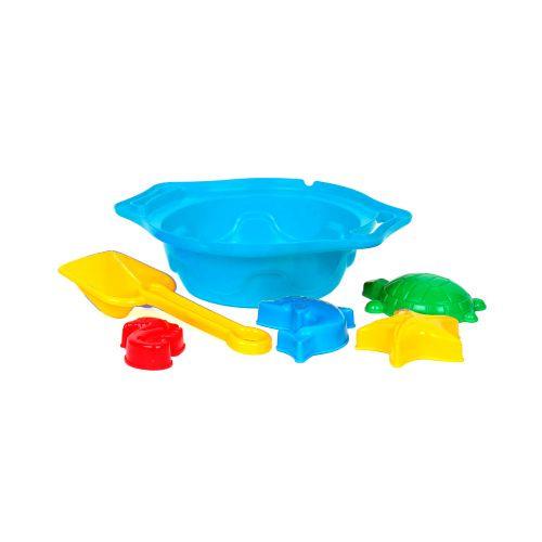Песочный набор ТехноК Синий (1431) Песочный набор ТехноК Синий (1431)