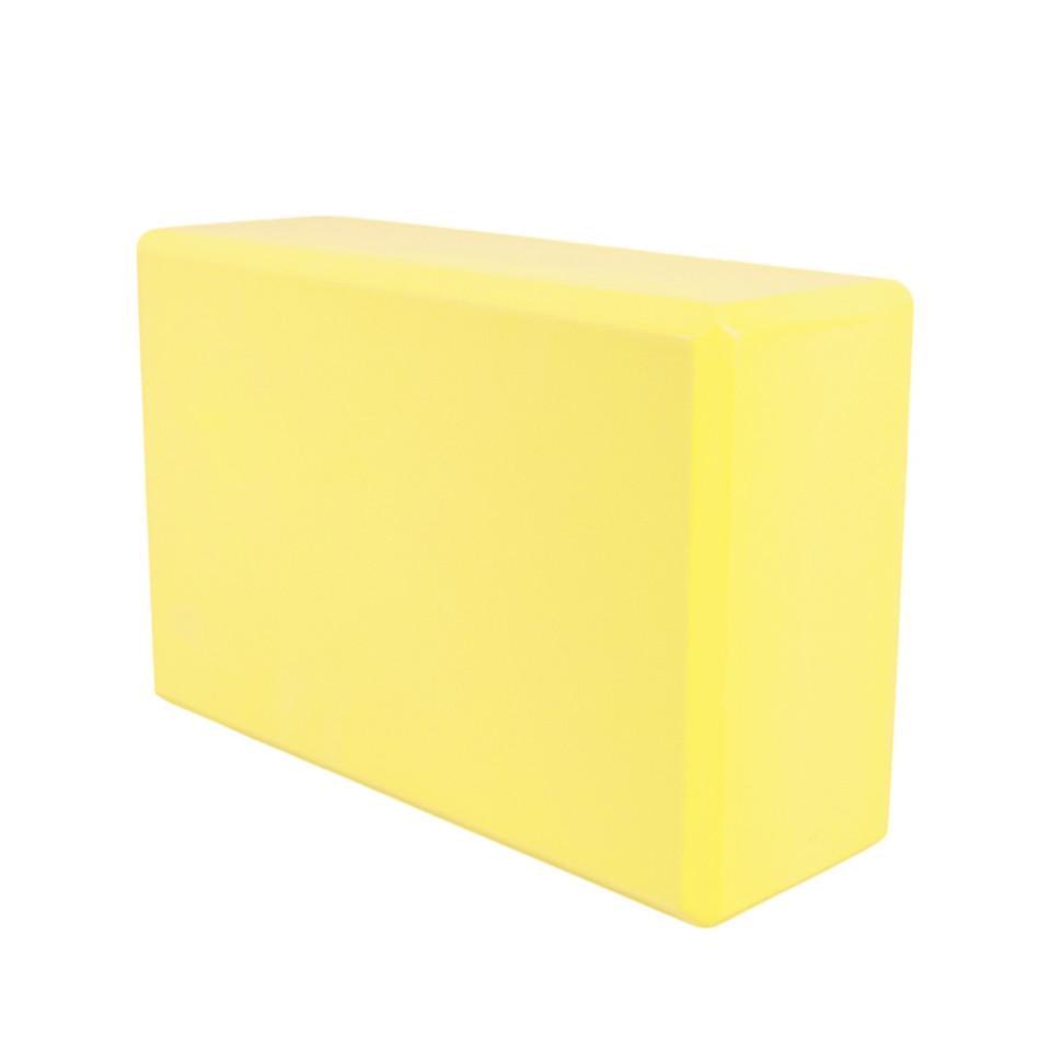 Блок для йоги FT0861 EVA 23х15х7 см Yellow