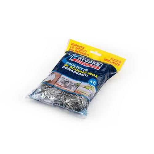 Скребки кухонные Arcasa металлические 6 шт. (DEP656)