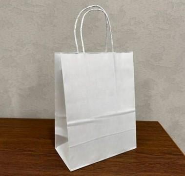 Бумажный пакет с ручками 280х150х350 мм 120 г/м2 Белый (555647) - фото 2 Бумажный пакет с ручками 280х150х350 мм 120 г/м2 Белый (555647) - фото 2