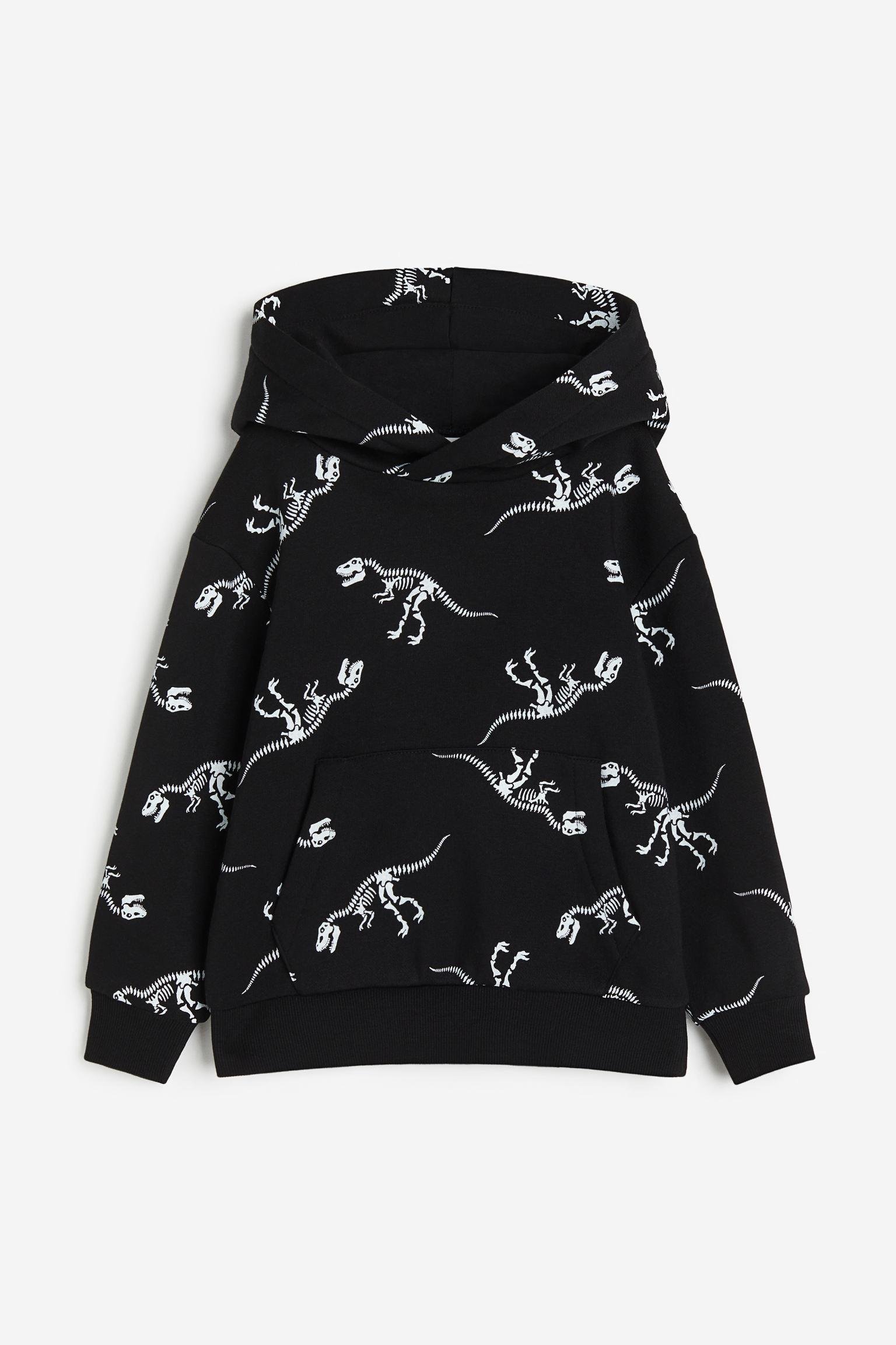 Худі H&M Динозаври р. 92 см Чорний (WW1095998)