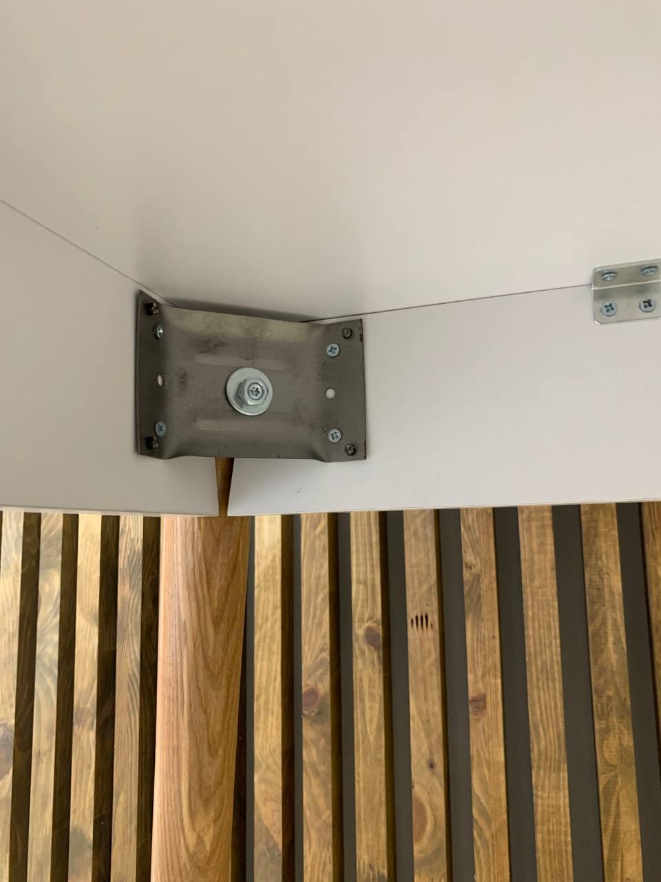 Стол обеденный на деревянных ножках Майами-1 круглый 900x900x765 мм Белый - фото 9