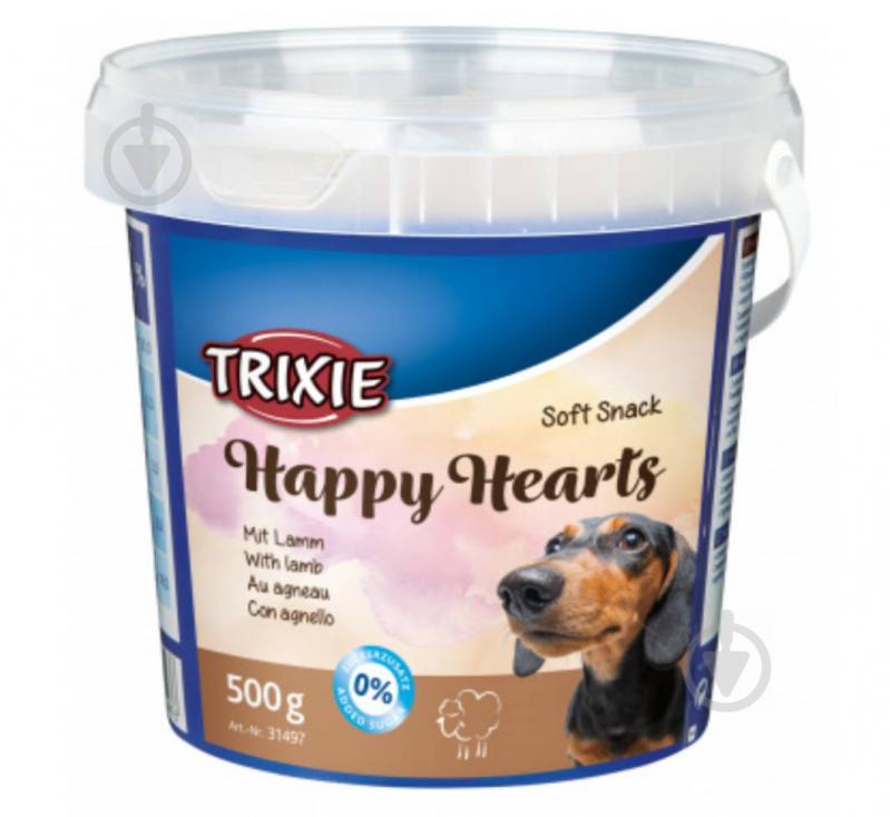 Мягкое лакомство для собак Trixie Soft Snack Happy Hearts 500 гр