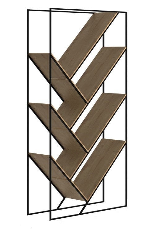 Стеллаж для хранения Loft NS-1714 2130x1050x350 мм Черный (6156d57d3edc877ba85898ed)