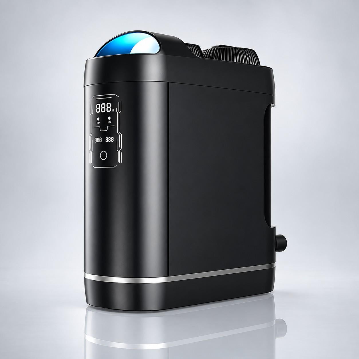 Система обратного осмоса ITAL SMART HYDRO FLOW 7-600P 600 GPD без бака с насосом и генератором водорода 1,6 л/мин
