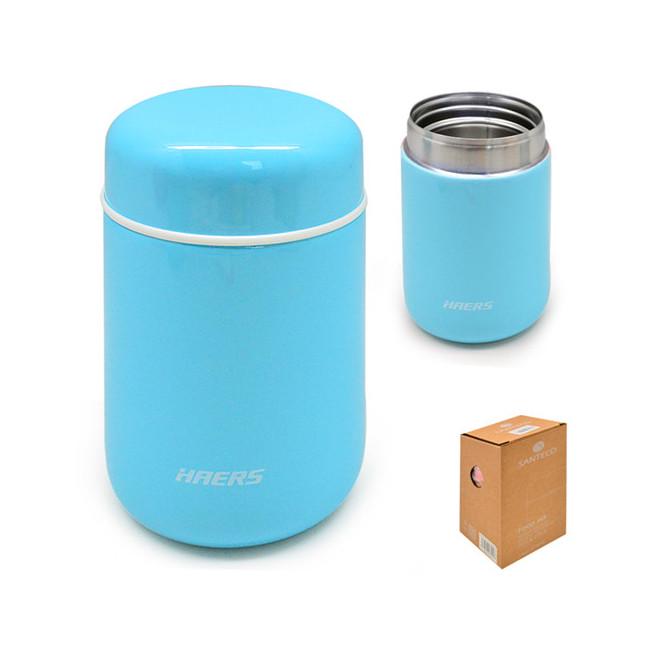 Термос харчовий Stenson Lunch MT-3939B 400 мл Блакитний (017929) - фото 2 Термос харчовий Stenson Lunch MT-3939B 400 мл Блакитний (017929) - фото 2