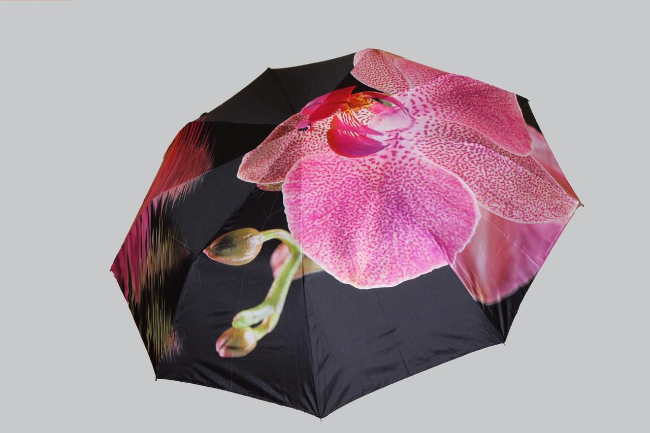 Зонтик полуавтомат женский Susino 3093 с цветами (2735911960)