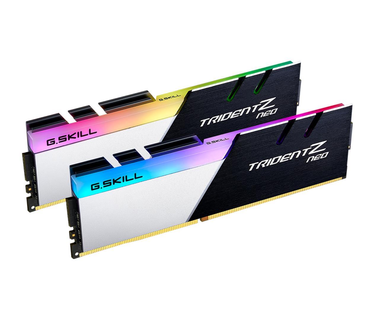Оперативна пам'ять для ПК G.Skill 32 GB 2x16 GB DDR4 3600 MHz Trident Z Neo (F4-3600C18D-32GTZN) - фото 3