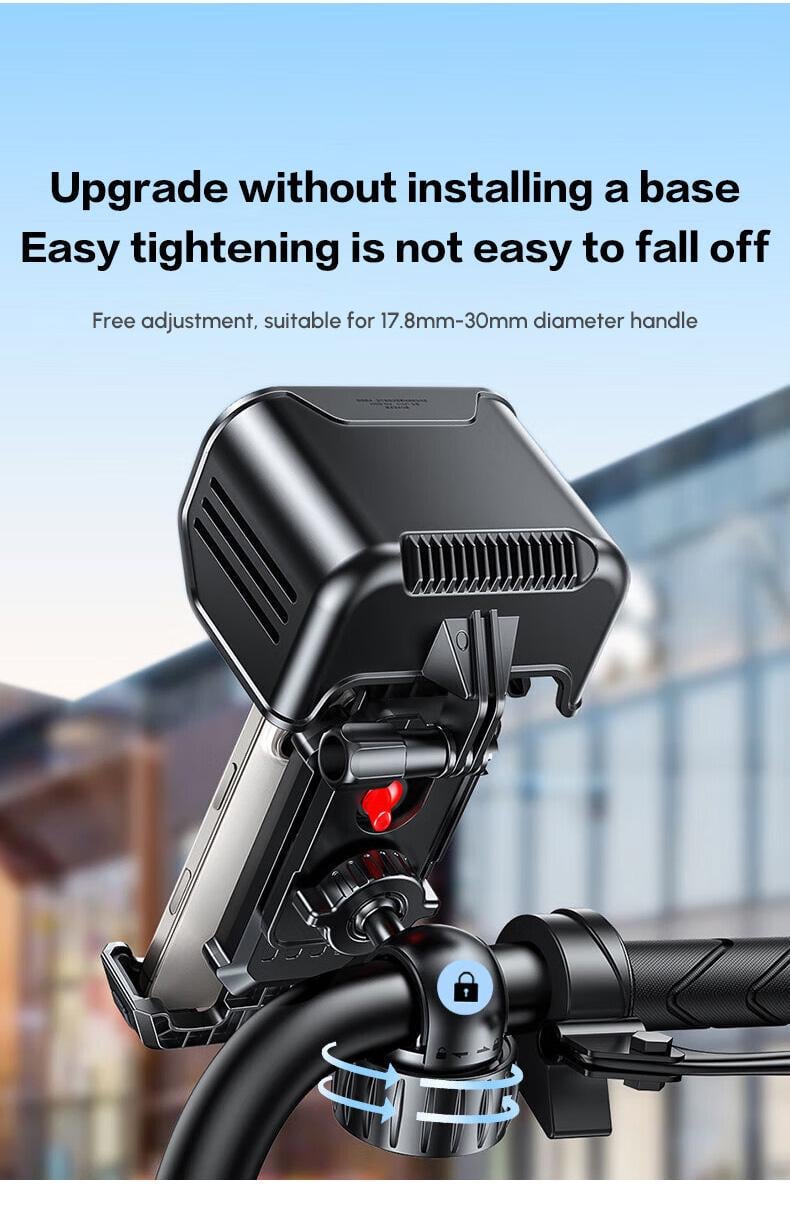 Тримач UGREEN 4.7-7.2 З сонцезахисним козирком 360° 17.8-30 мм Чорний (65004) - фото 6