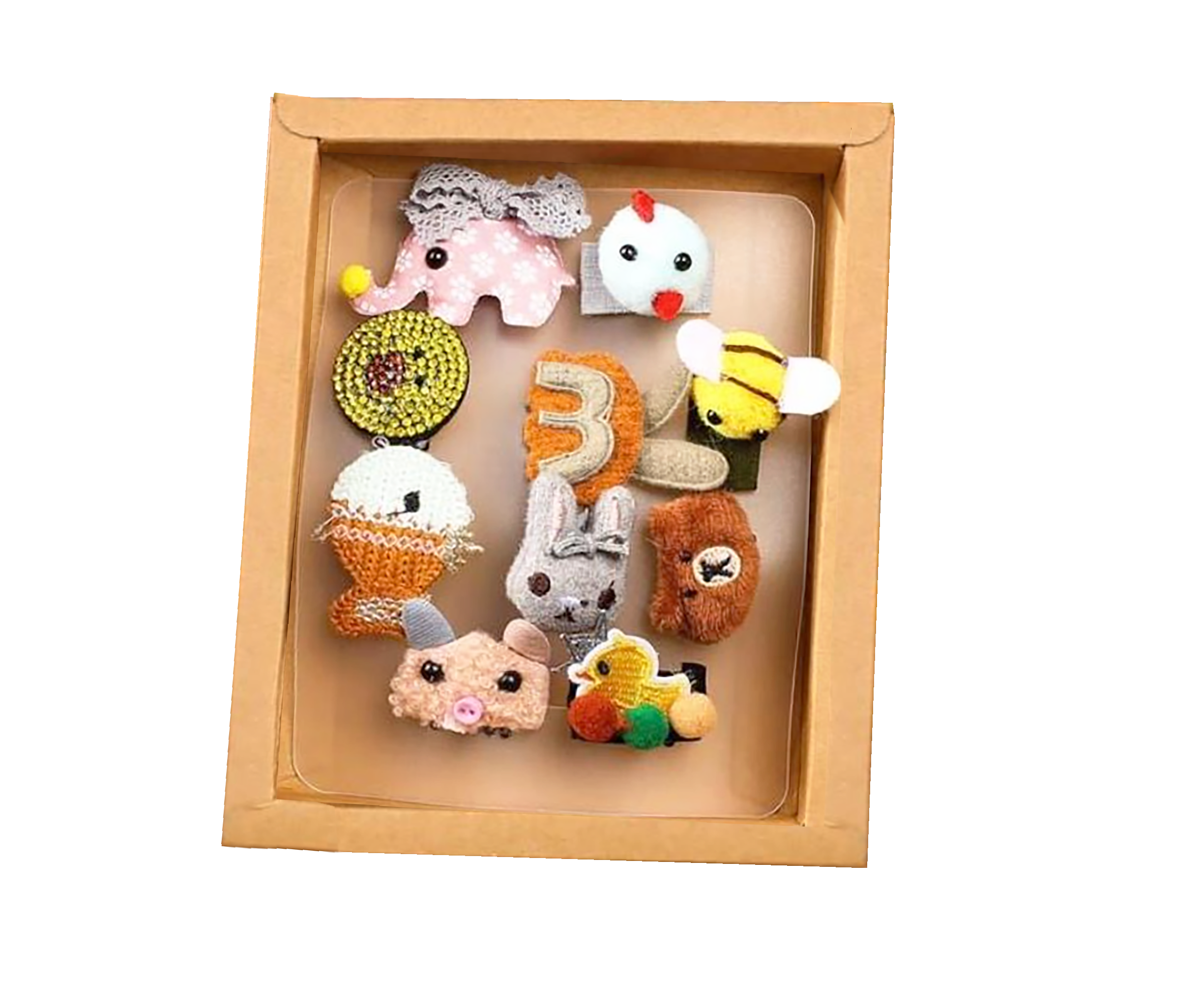 Детский набор аксессуаров SUNROZ Princess для волос Набор 8 (SUN5632)