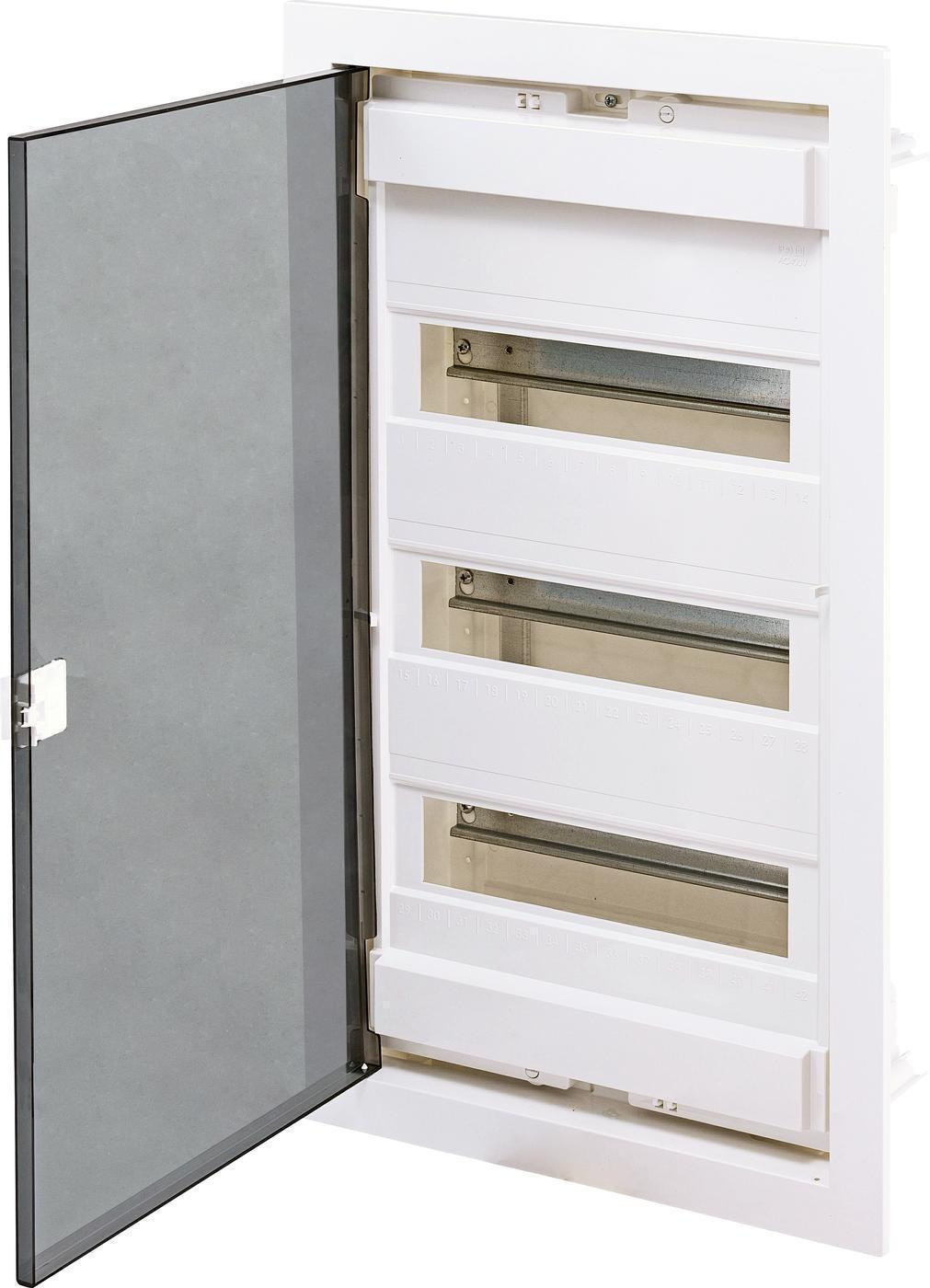 Щит металопластиковий ETI ECG42 PT 36/6-модульний з прозорими дверцятами (1101182)