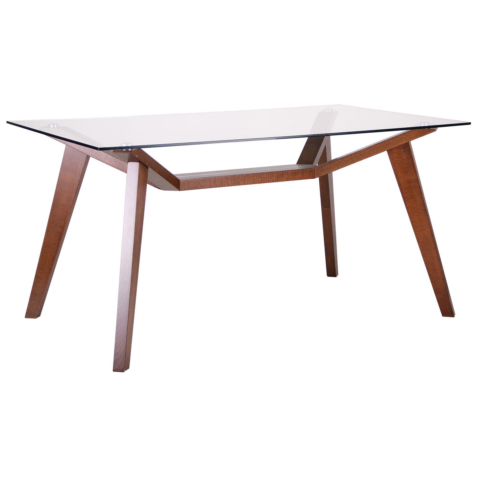 Обеденный стол AMF Мертон 750х1500х900 Орех светлый