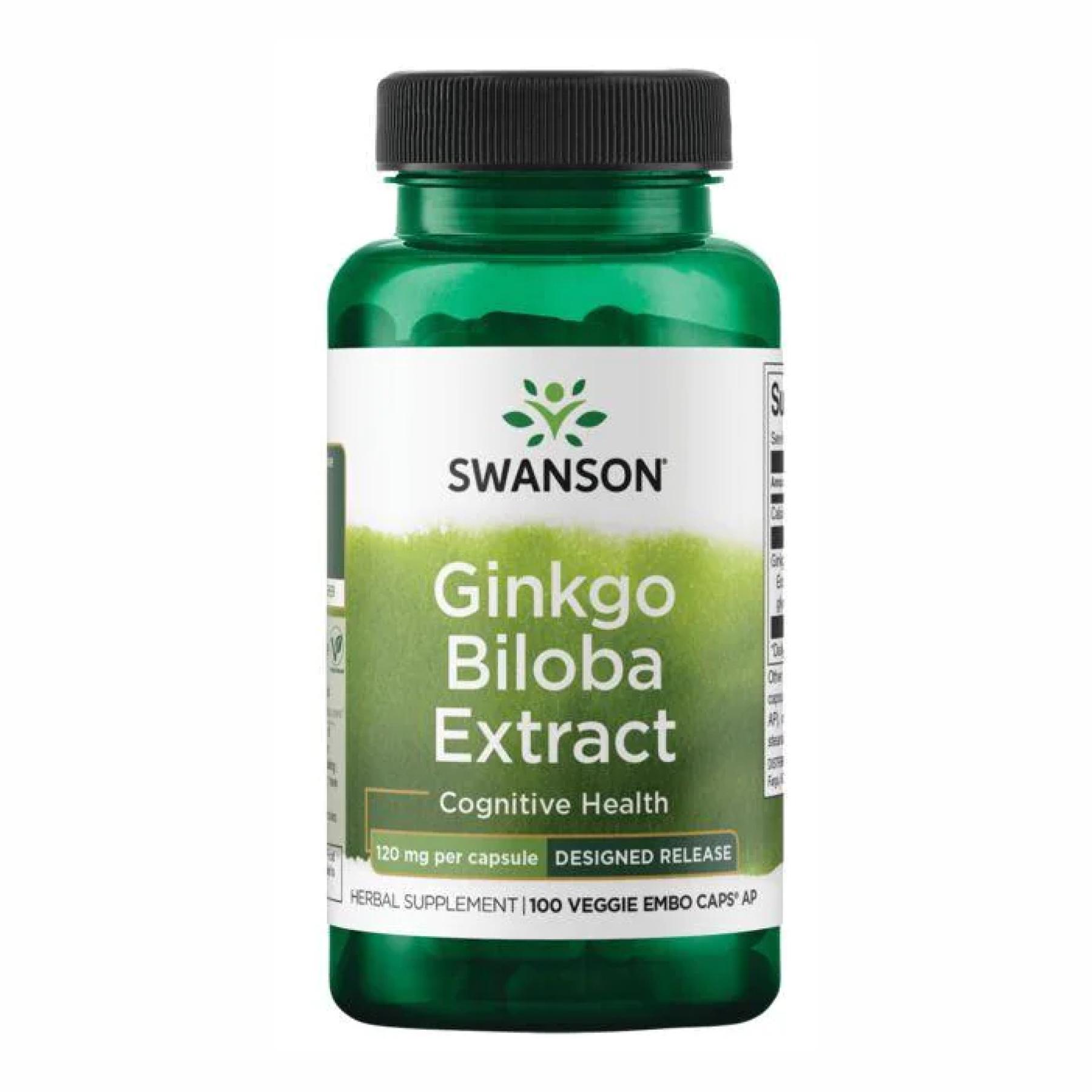 Витамин Ginkgo Biloba Extract 120 мг 100 капс. (100-87-5868429-20)