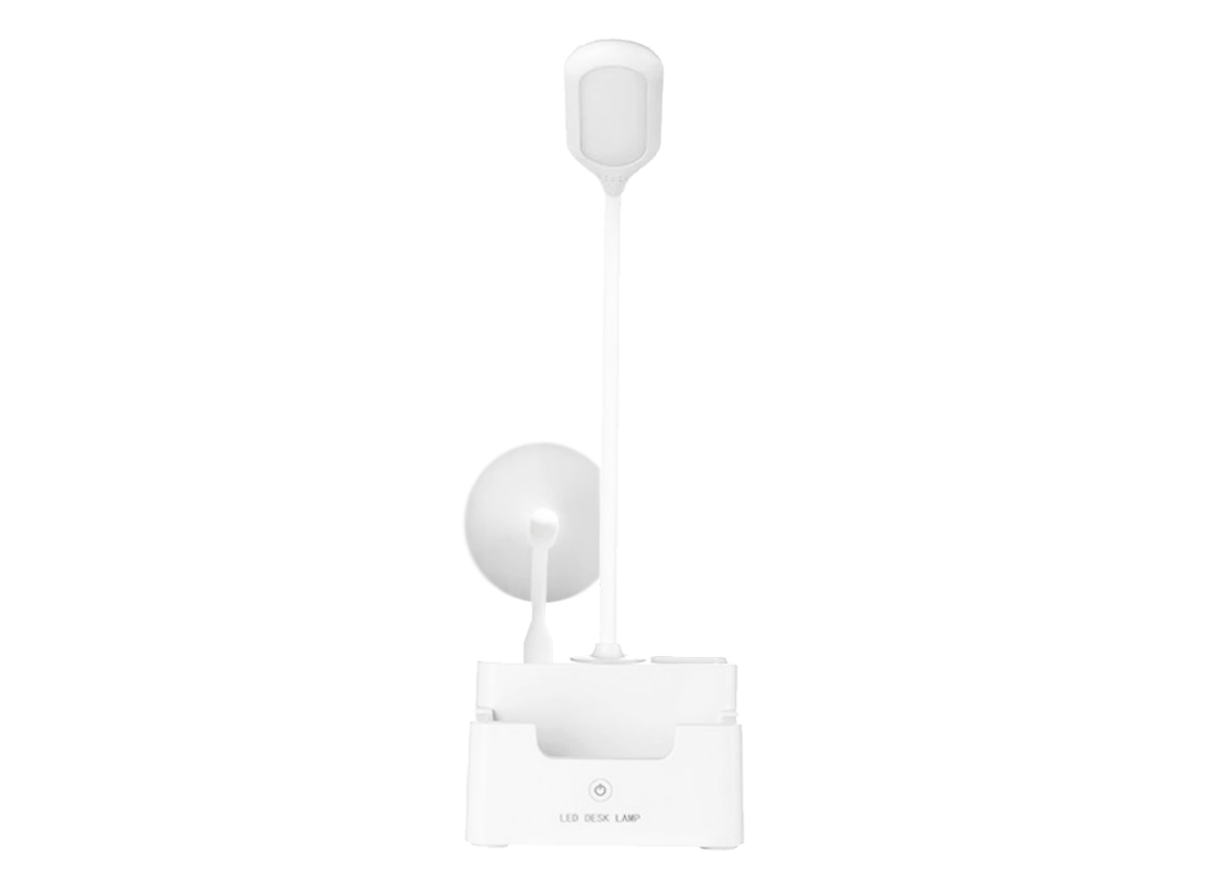 Лампа настольная LED с PowerBank и вентилятором