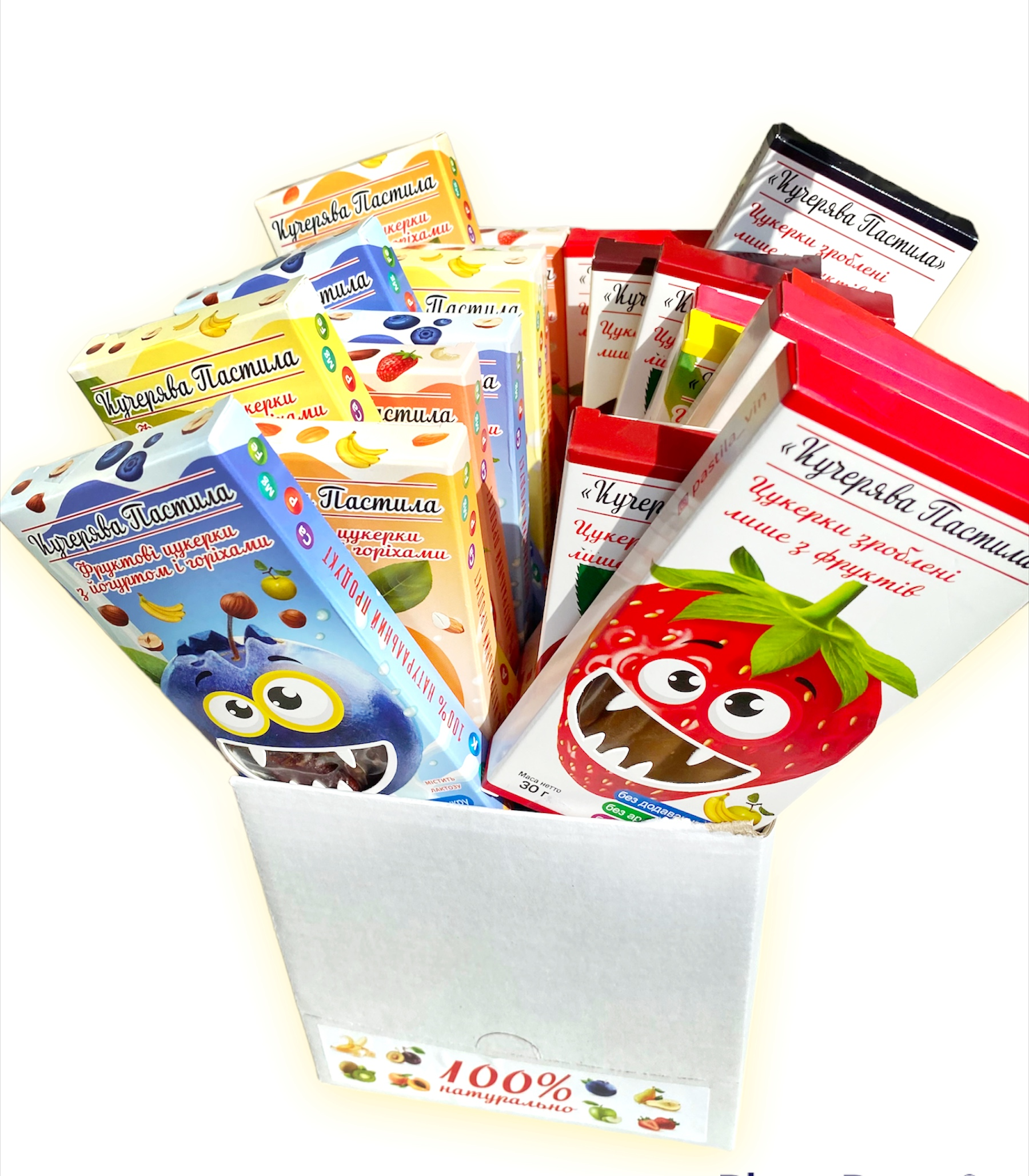 Набір натуральних цукерок Кучерява Пастила 20 шт. - фото 3 Набір натуральних цукерок Кучерява Пастила 20 шт. - фото 3