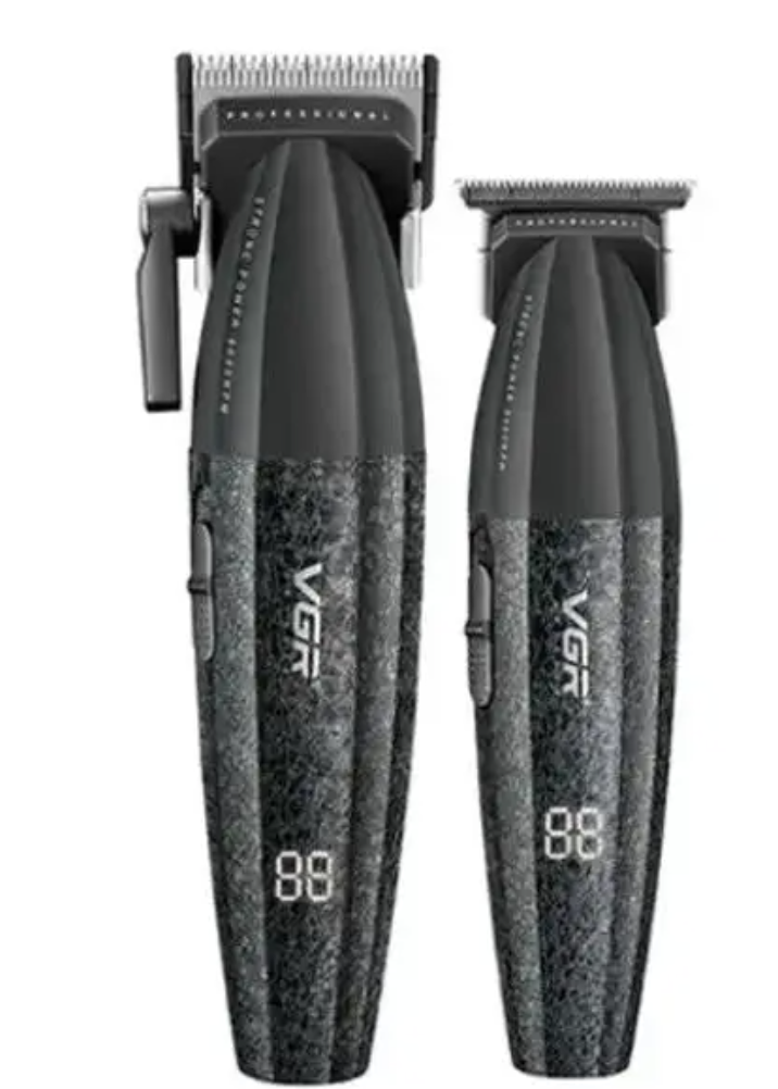 Набор для стрижки машинка и триммер VGR V-640 Черный (sp9566)