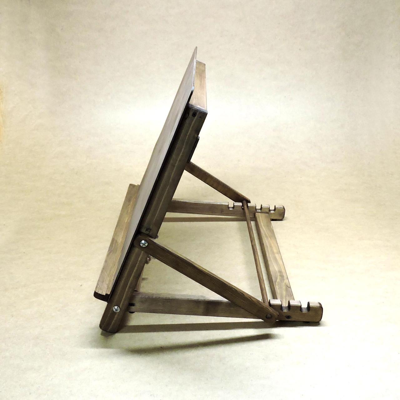 Мольберт из дерева Пикассо А2 настольный раскладной Капучино (МЛБ-000202) - фото 7 Мольберт из дерева Пикассо А2 настольный раскладной Капучино (МЛБ-000202) - фото 7