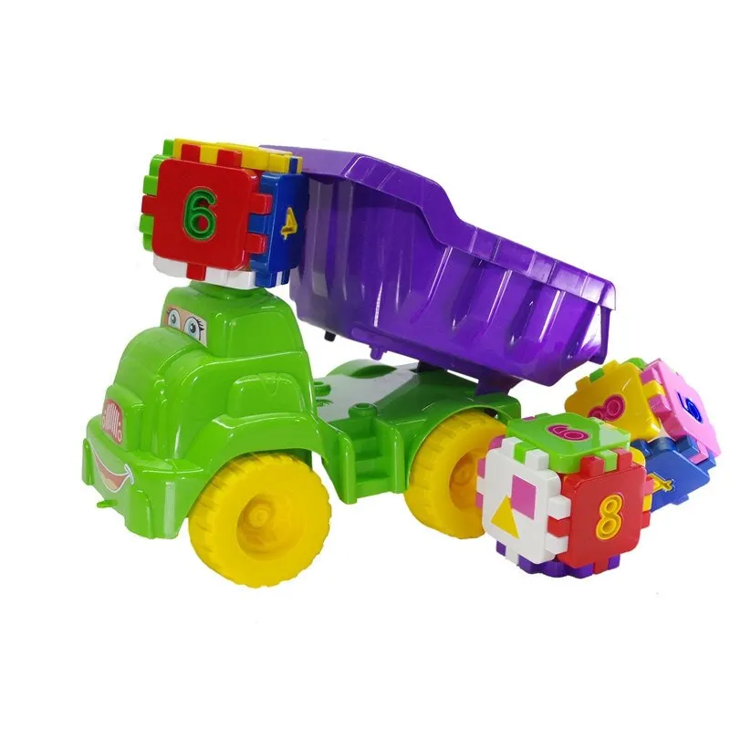 Песочный набор DOLONI TOYS 013585 Салатовый/Фиолетовый