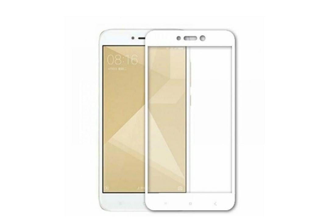 Загартоване захисне скло на Xiaomi Redmi GO Біла рамка