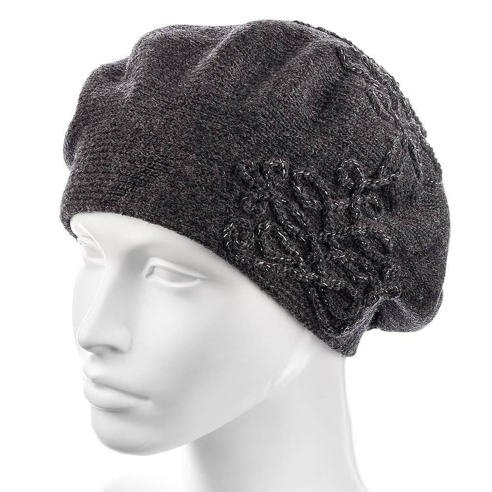 Берет женский Atrics WH611 р. 56-59 Серый (1663167193)