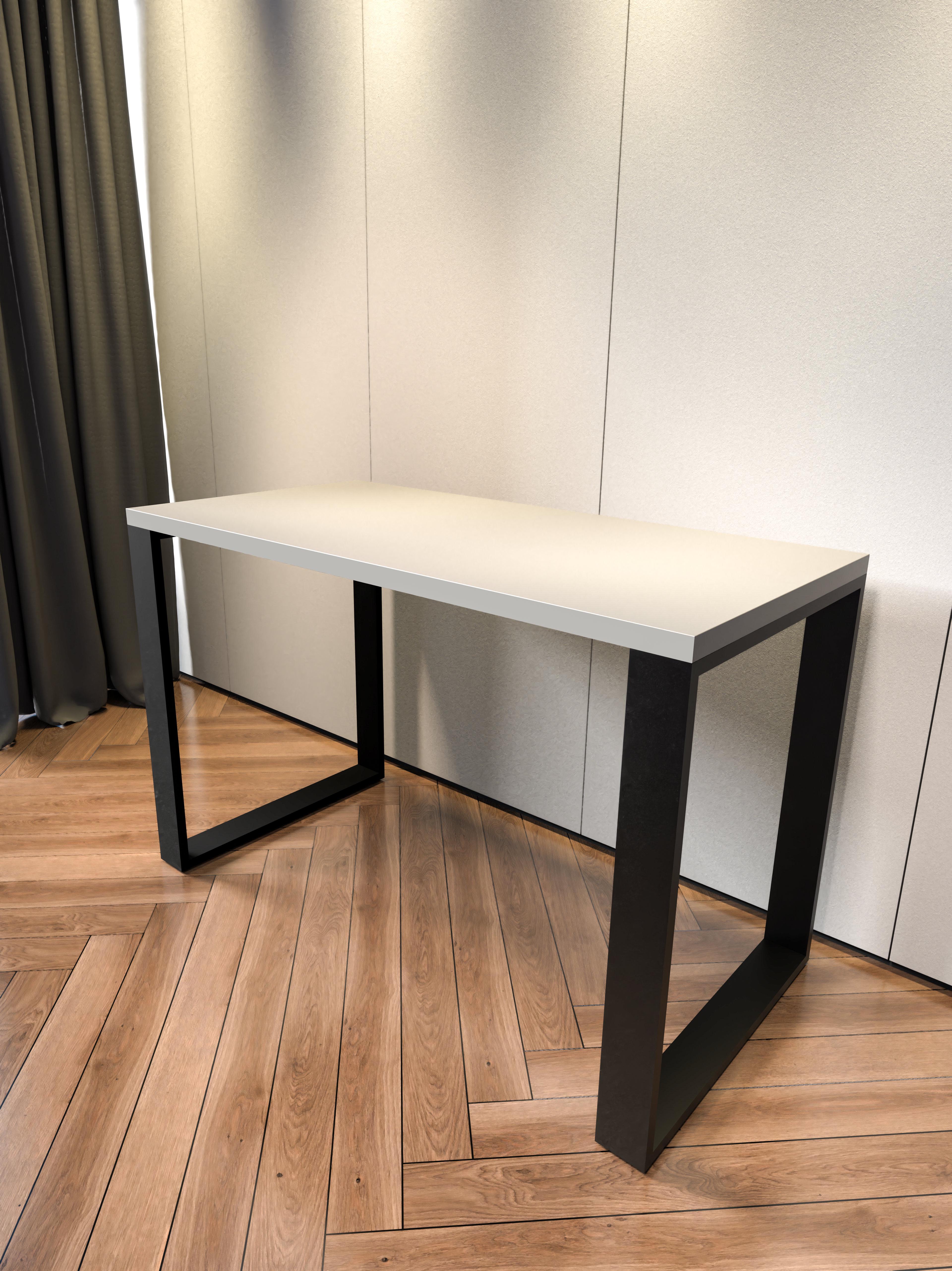 Комп'ютерний стіл LIVORNO 120х60 см Білий (NA54) Комп'ютерний стіл LIVORNO 120х60 см Білий (NA54)
