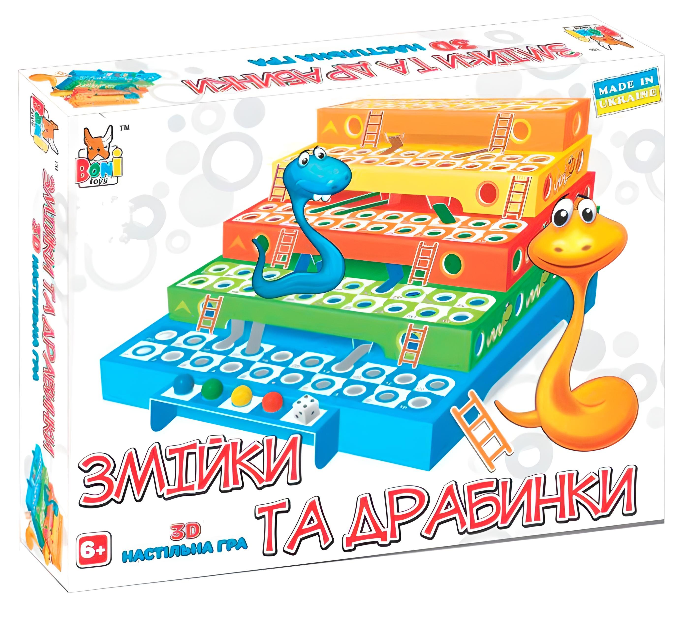 ᐉ Настольная игра Boni Toys Змейки и лесенки (0325) • Купить в Киеве,  Украине • Лучшая цена в Эпицентр